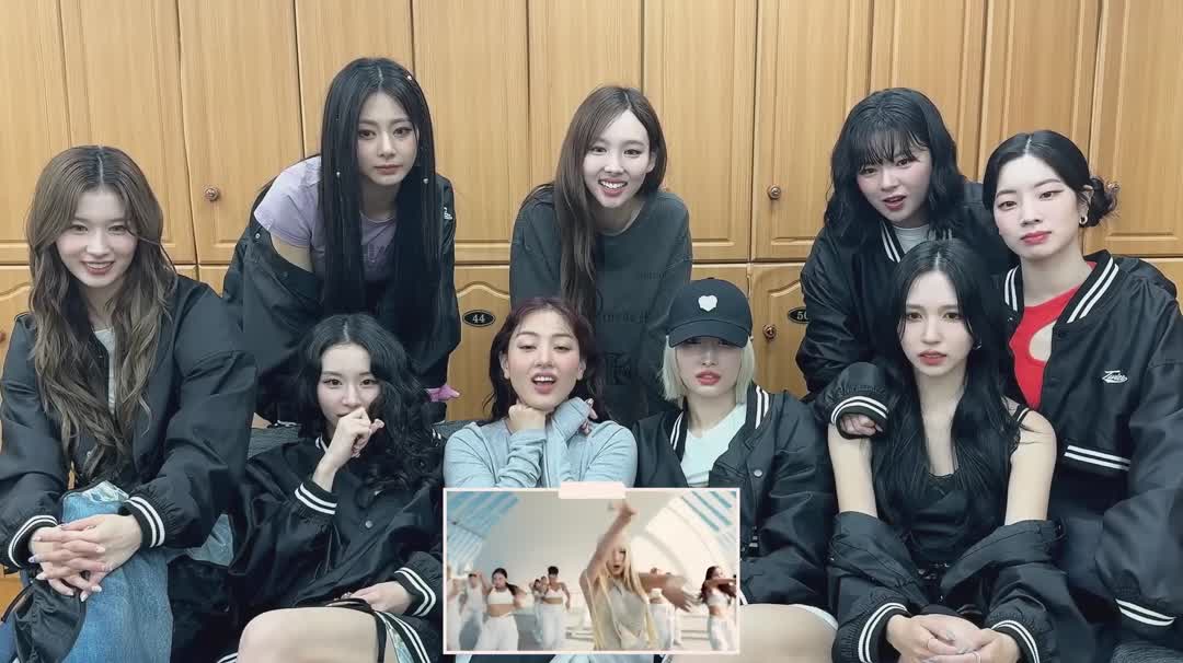 成员看kk! twice - misamo《identity》mv reaction
