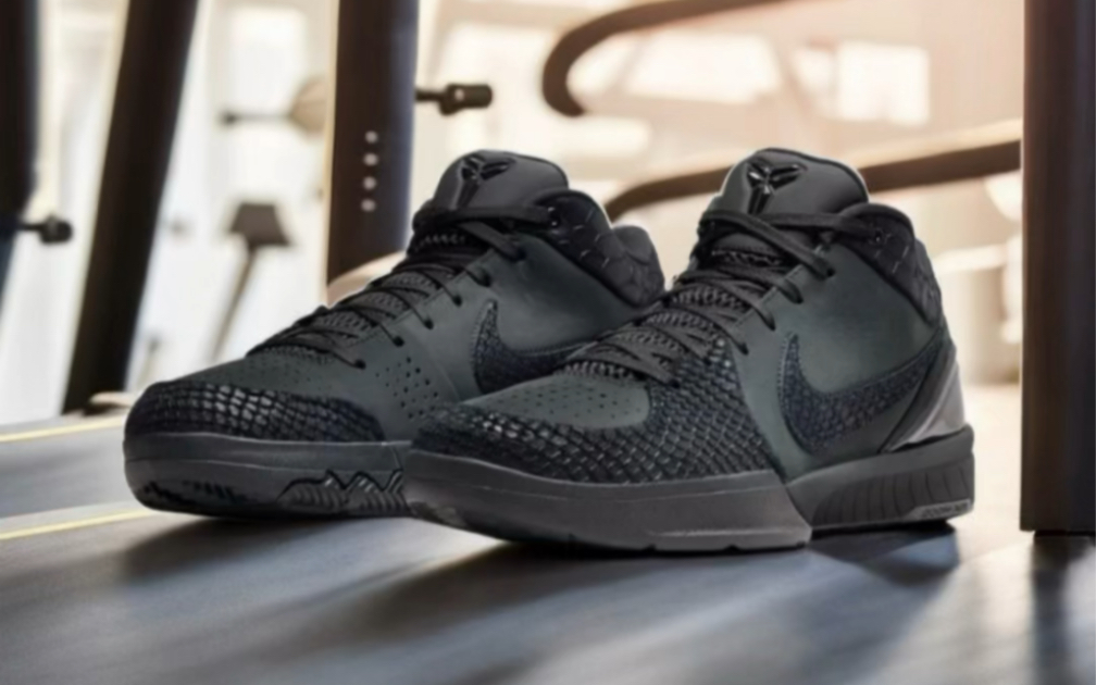 【首发】eq科比4代黑曼巴真假对比,全网首发.