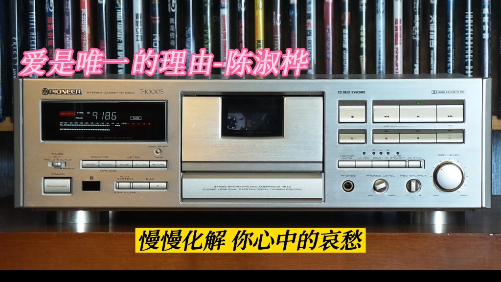 [图]陈淑桦专辑精选:爱是唯一的理由-1989年-"跟你说听你说"专辑/PIONEER T-1000s