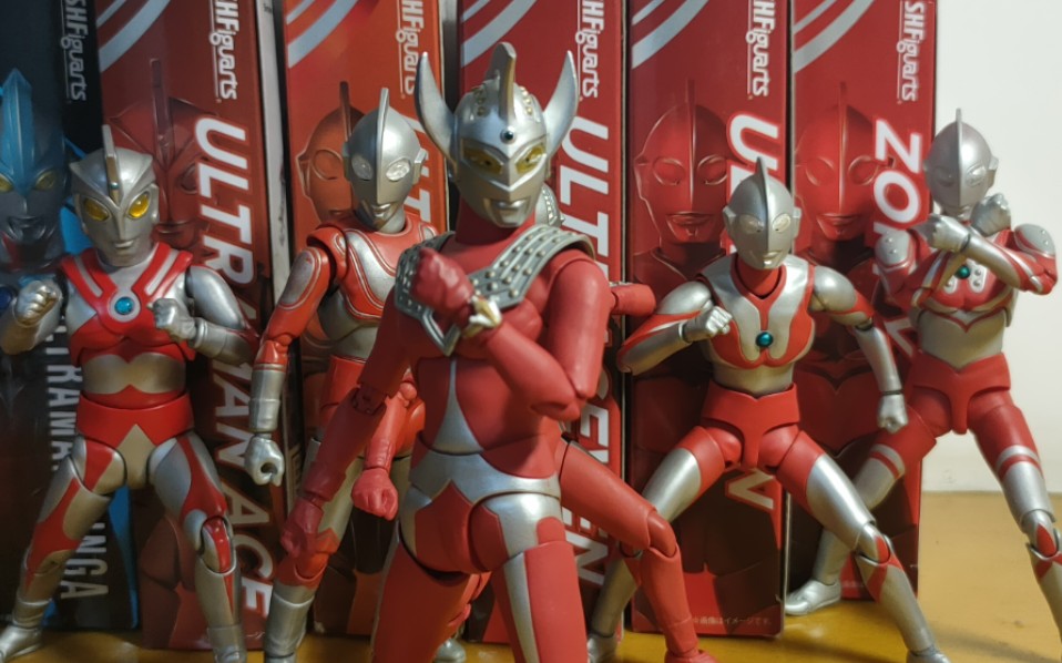 万代shf奥特六兄弟(五)——光之国团宠-泰罗奥特曼_哔哩哔哩_bilibili