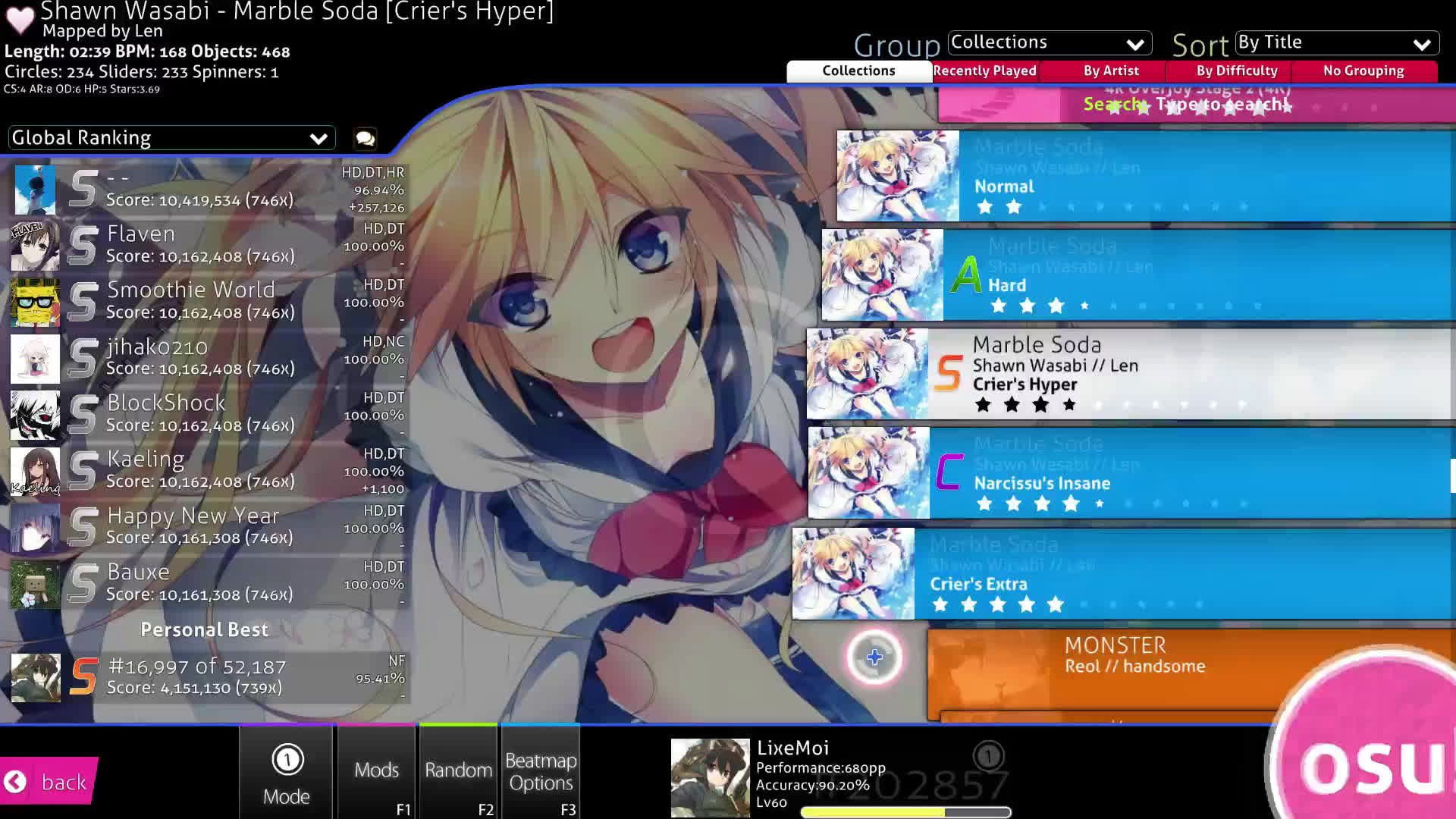 osu#4 marble soda