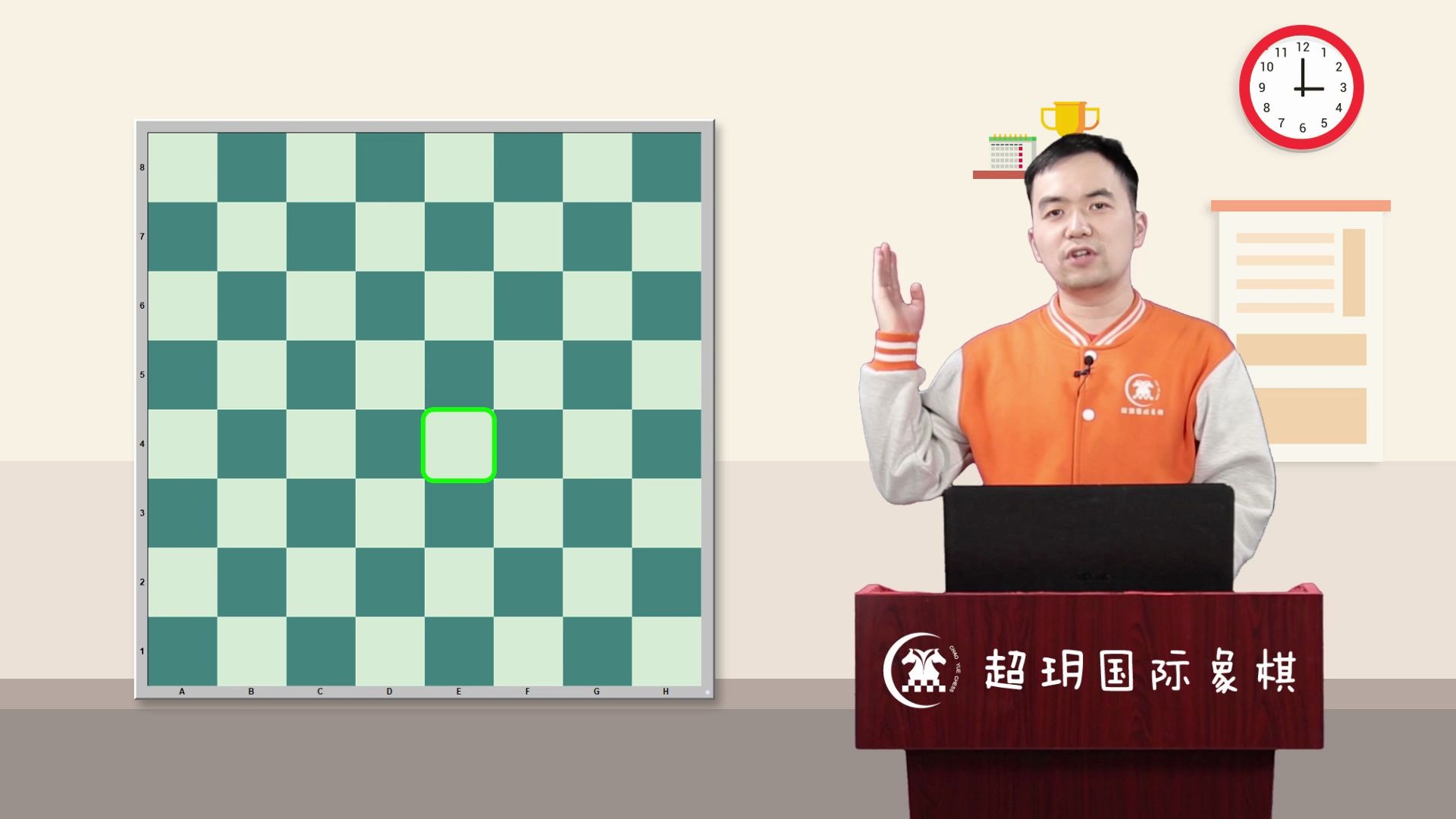 国际象棋第一课:棋子的走法哔哩哔哩bilibili