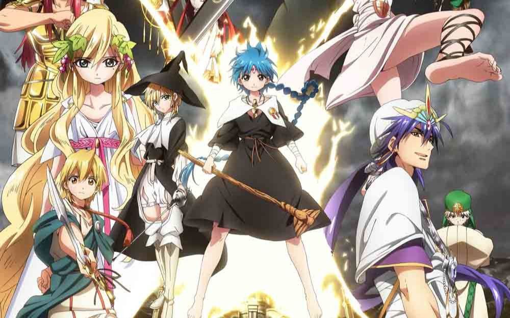 [图]【1080P/收藏向/高画质】动漫《魔笛MAGI》（全）第二季NCOP+NCED