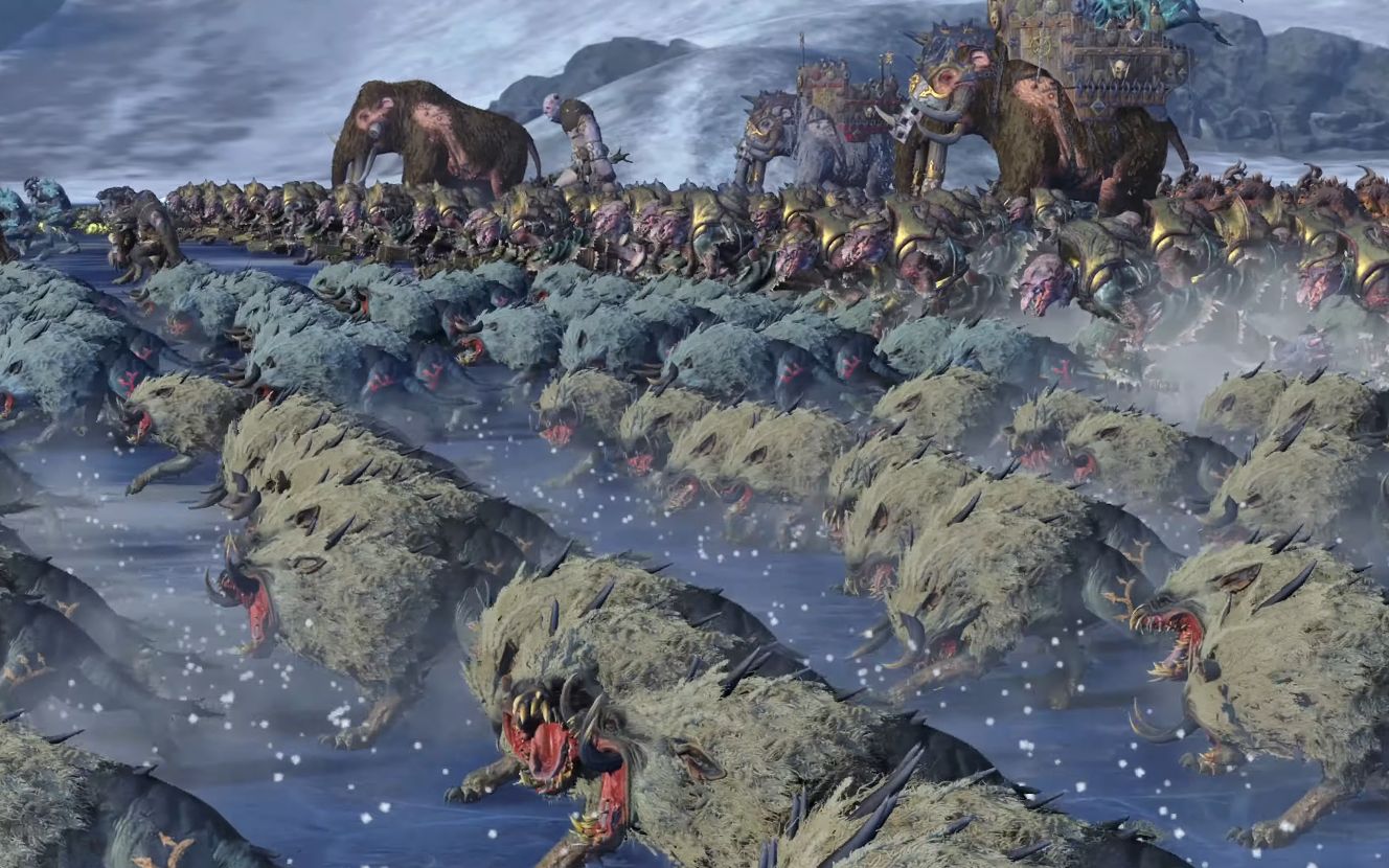 战锤3全面战争视频:巨魔王入侵基斯里夫