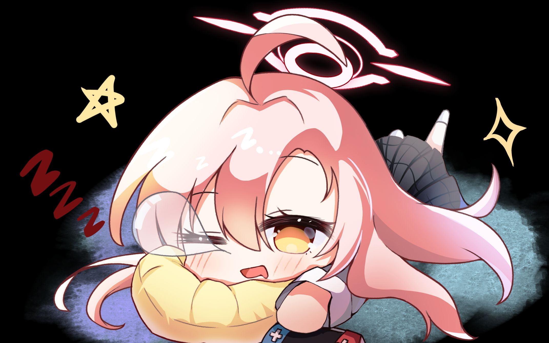【ba|星野】q版|遇到困难,睡大觉!