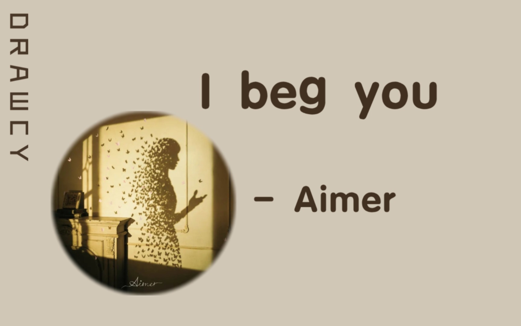 [图]歌曲推荐：I beg you - Aimer（无损）