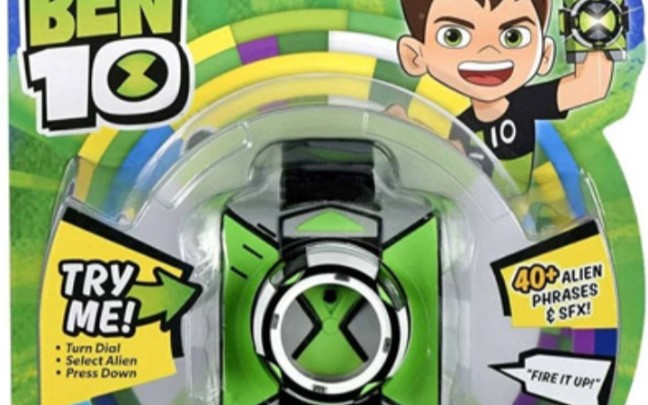 [图]少年骇客 ben 10，omnitrix 再显神威 再版手表，随便测测～