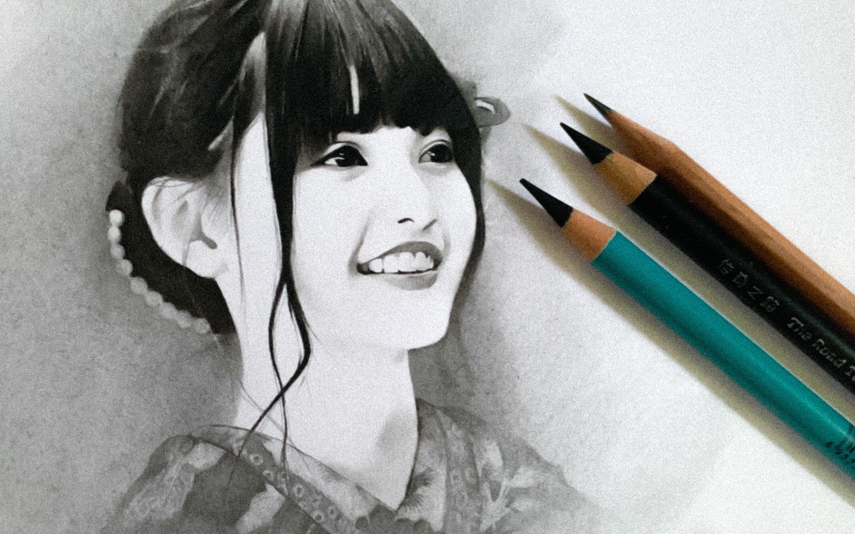 【手绘】斋藤飞鸟,倾世容颜,画一遍就心动了!