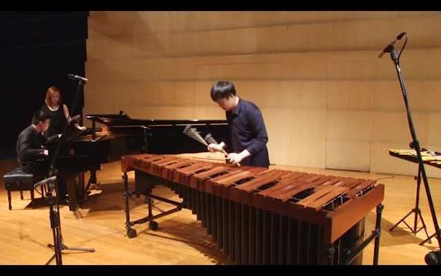 [图]《marimba concerto no1》by chin cheng lin 演奏：张鎏，钢琴：韦子健