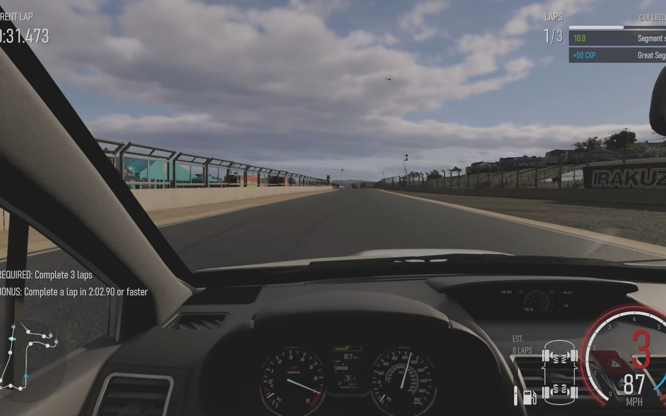 [图]Forza Motorsport Wheel vs Controller Gameplay No Voiceover