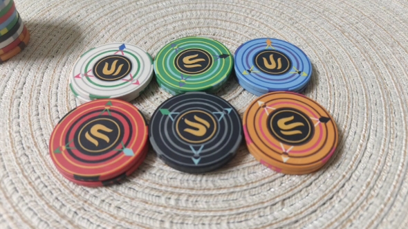 传奇扑克筹码赏析!