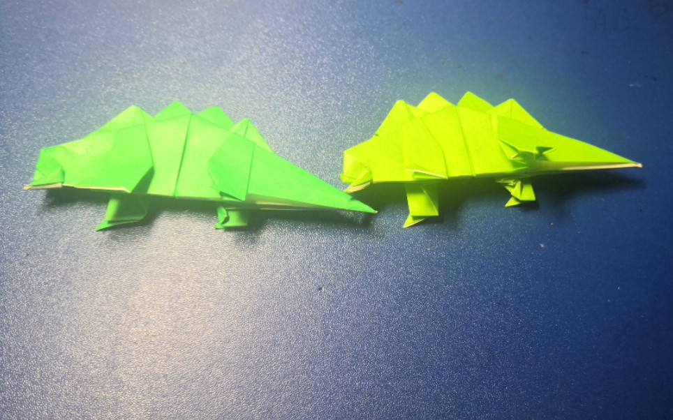 [折纸教程]  之  纸剑龙的折法