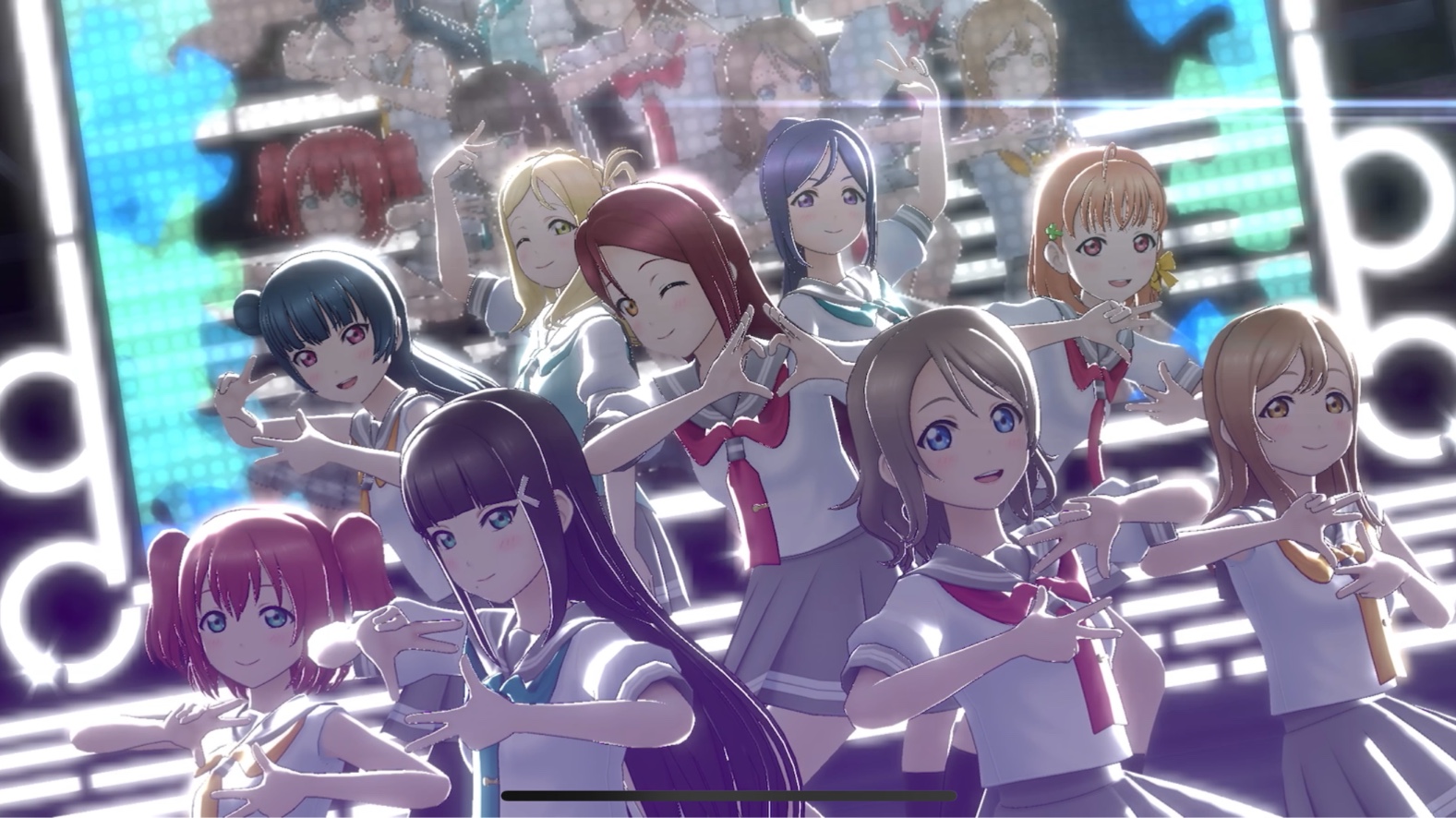 【lovelive as】君の瞳を巡る冒険 环游在你眼瞳中的冒险 夏装校服