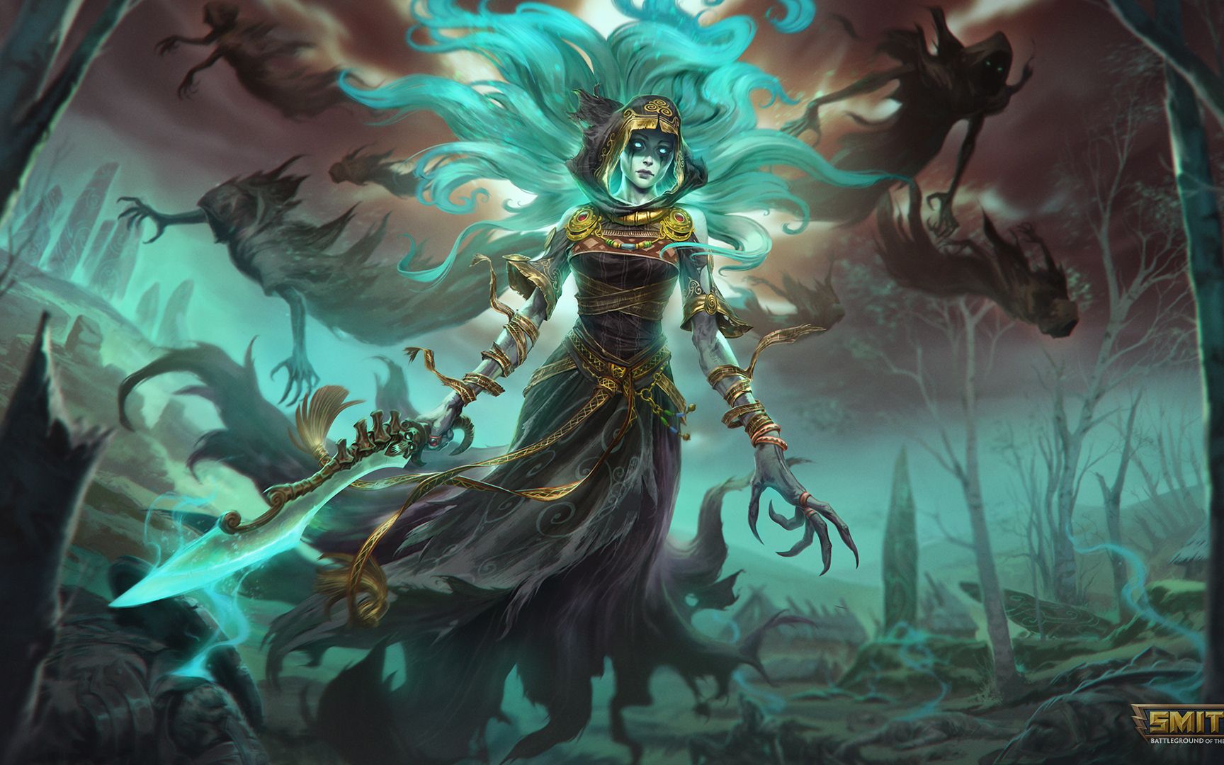 【smite 神之浩劫】 新刺客神明 班希斯女王 克里奥德纳 试玩