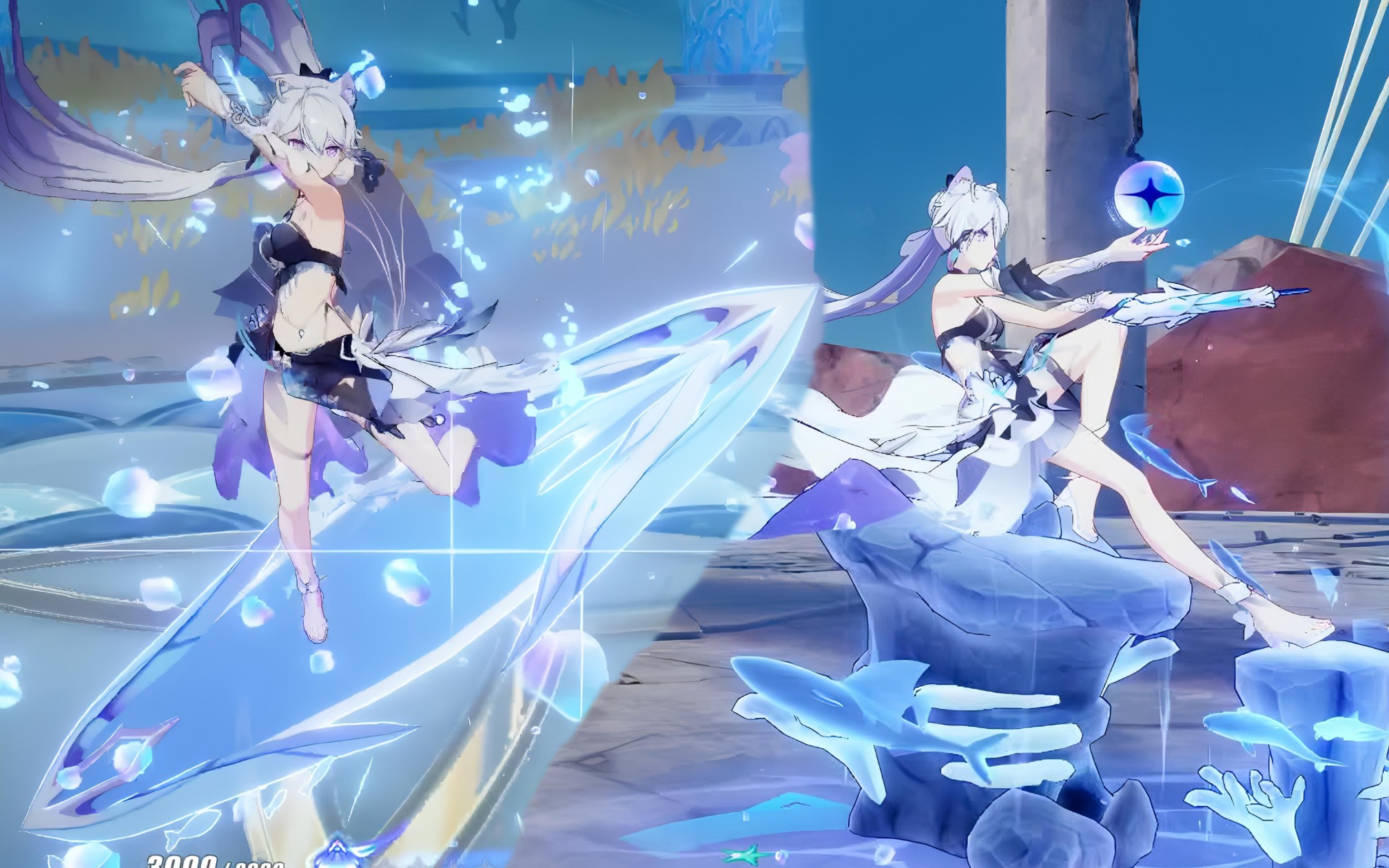 测试服v2~终焉之律者新皮肤特效展示,新增超棒音效~特效更华丽了《必