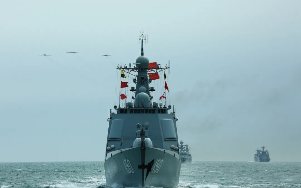 海军长春舰纵横四海向战而行