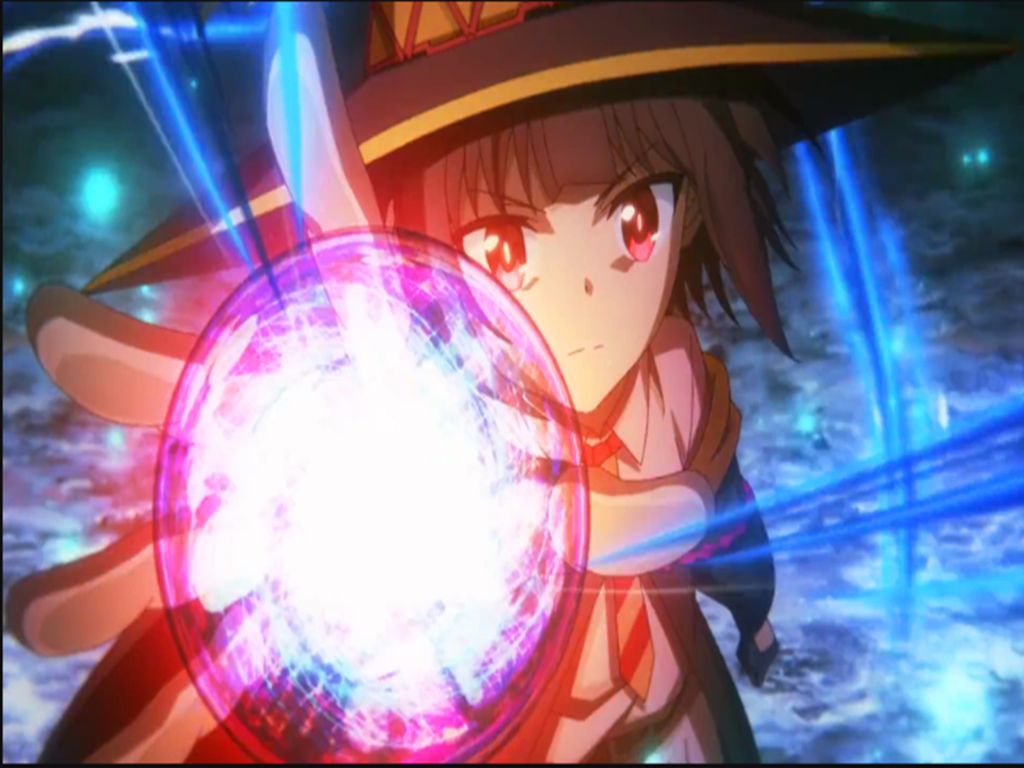 惠惠两大名场面!手搓爆裂魔法