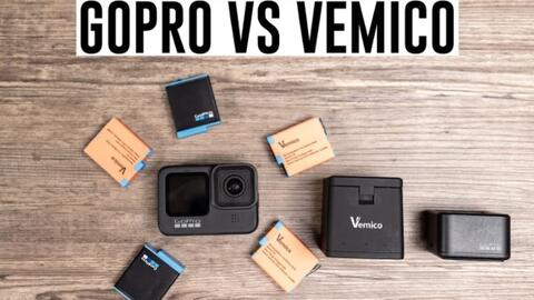 这值得吗 Vemico与gopro双电池充电器 Gopro Hero 9 哔哩哔哩 つロ干杯 Bilibili