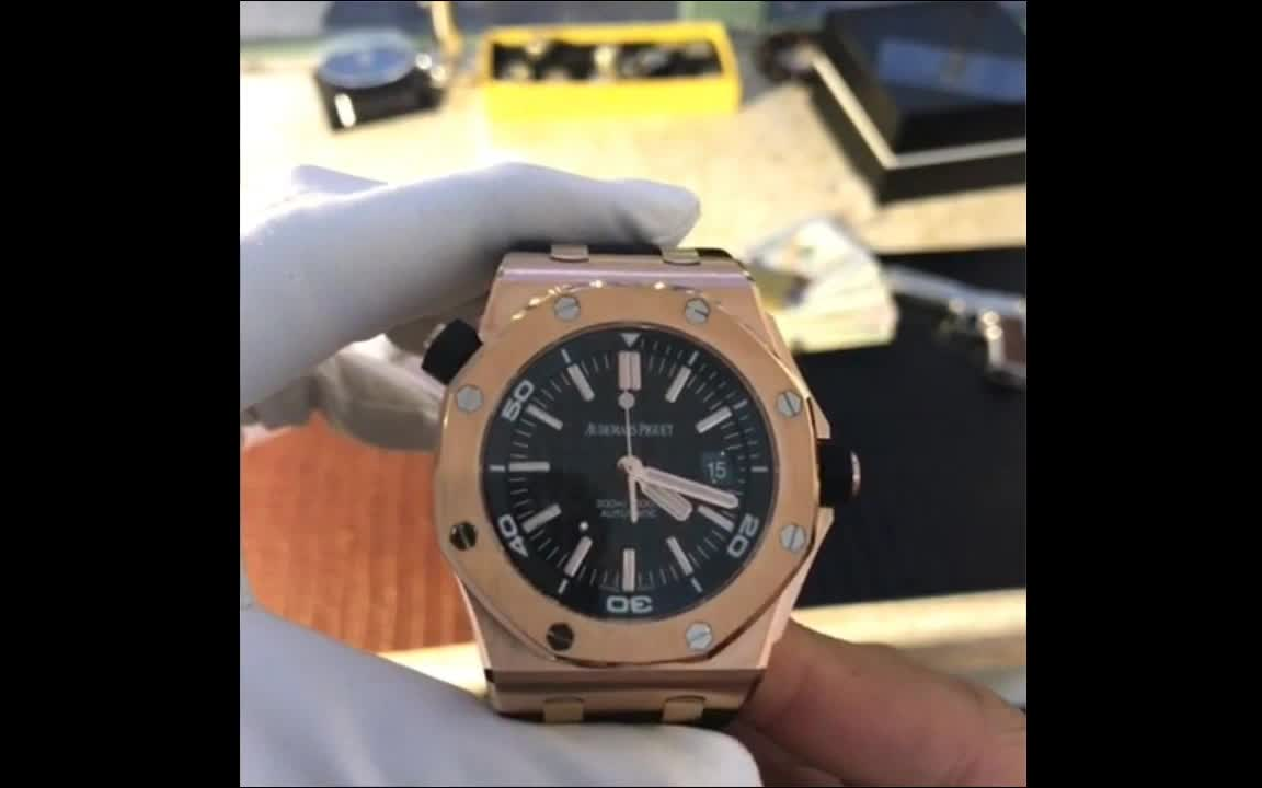 jf爱彼ap15703复刻表,玫瑰金版本值得入手吗?