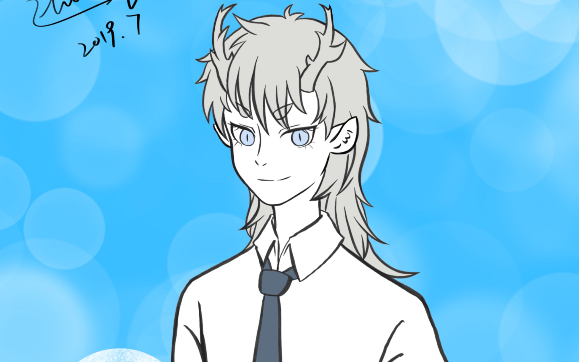 【ipad绘画】——【非人哉】假如烈烈变了人头会如何(//63//)