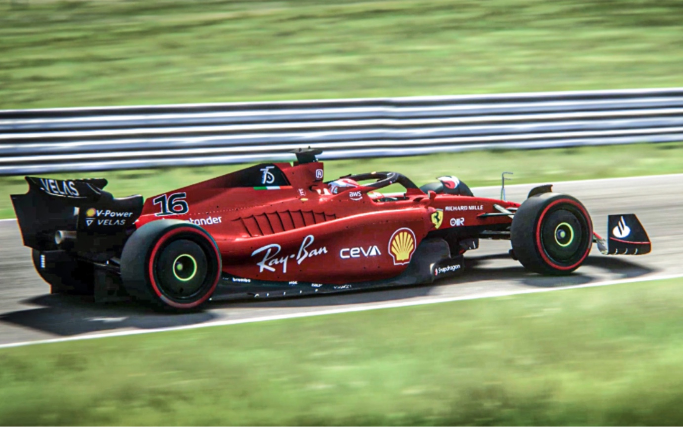 【神力科莎】法拉利f1-75 匈牙利亨格罗宁赛道 1:17:720