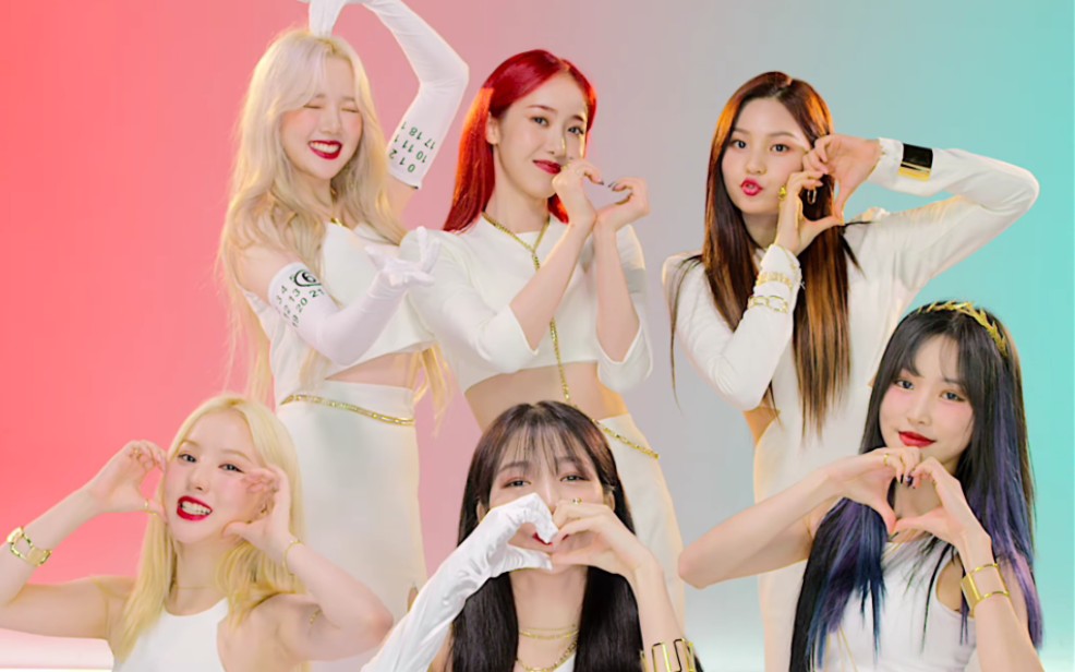 【4k60帧】gfriend-apple 接力舞蹈版