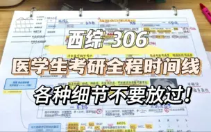 Скачать видео: 【西综250+】拒绝焦虑！医学生考研全程时间线|复习细节分享|西医综合306