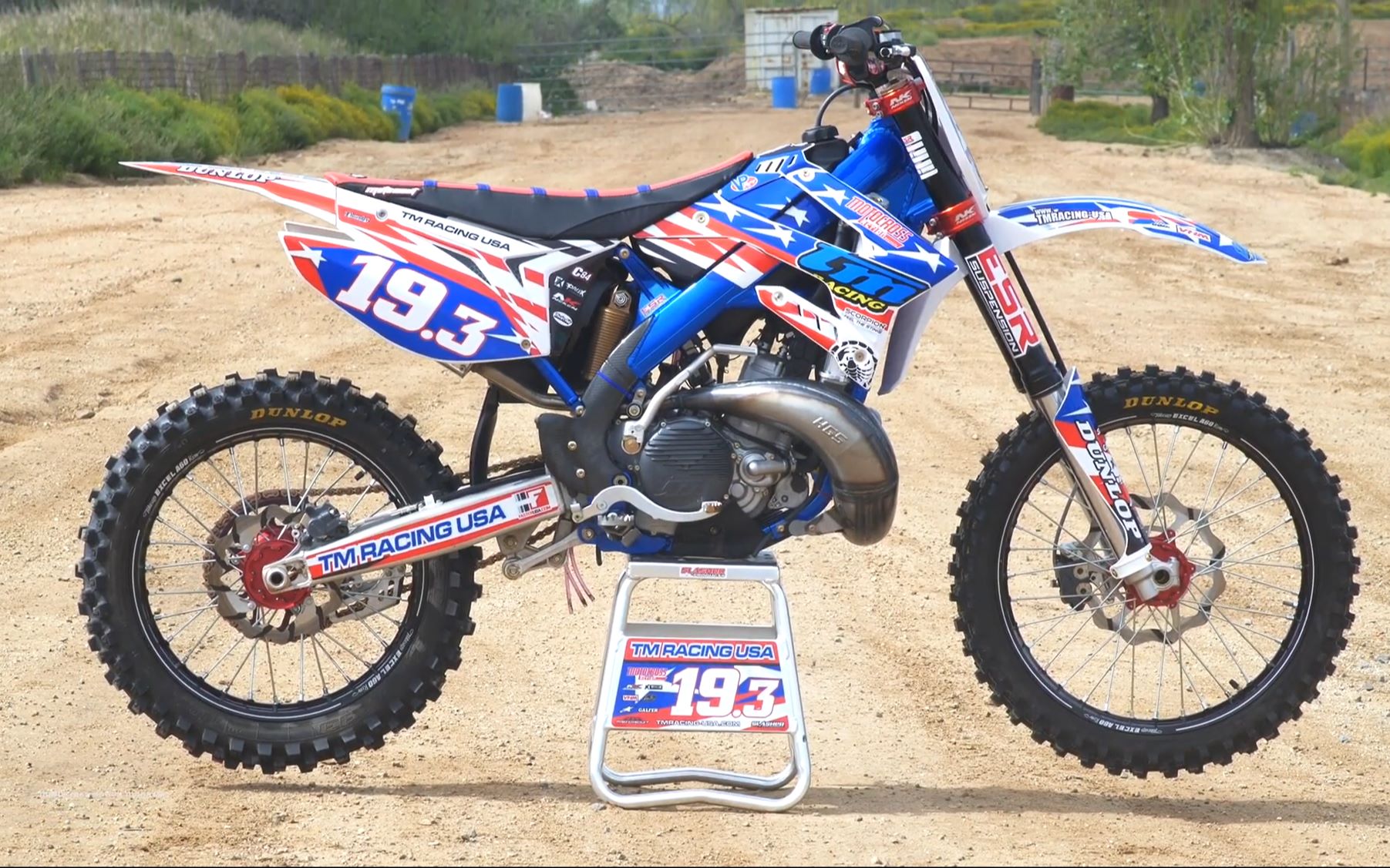 tm 300二冲程越野摩托车讲解测评