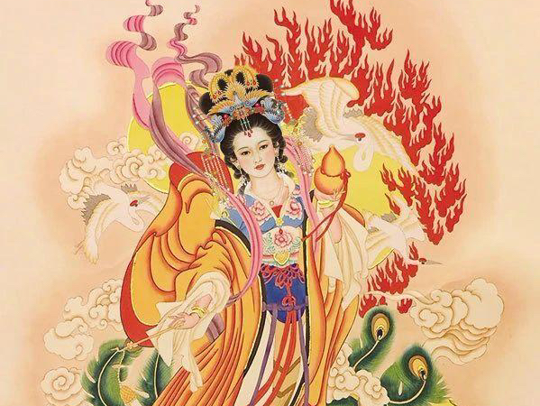 道教传法女神—九天玄女,上古术数神(九天玄姆圣姆天尊)哔哩哔哩bilibili