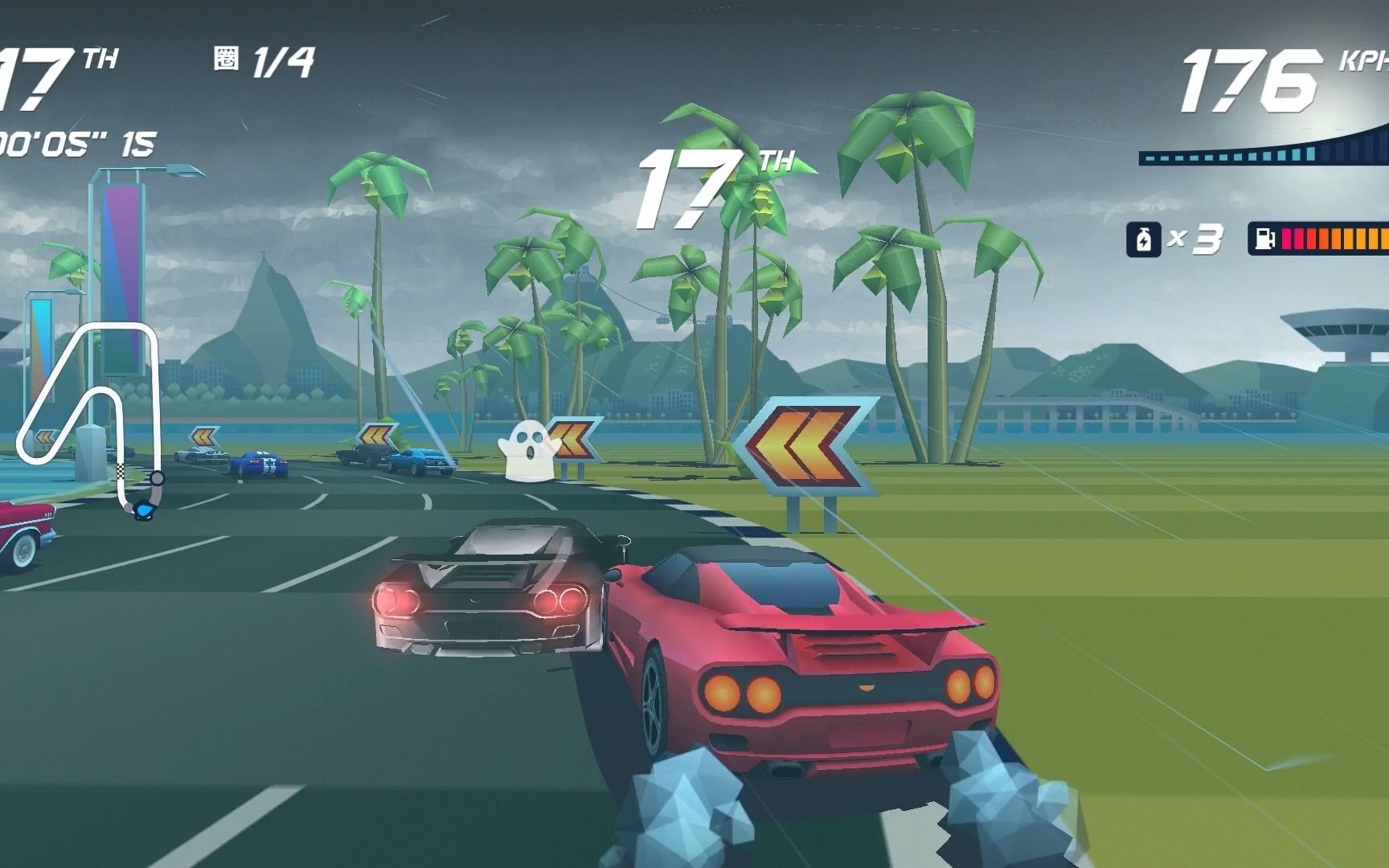 追踪地平线turbo(horizon chase turbo)》- 第二十一关:雨天