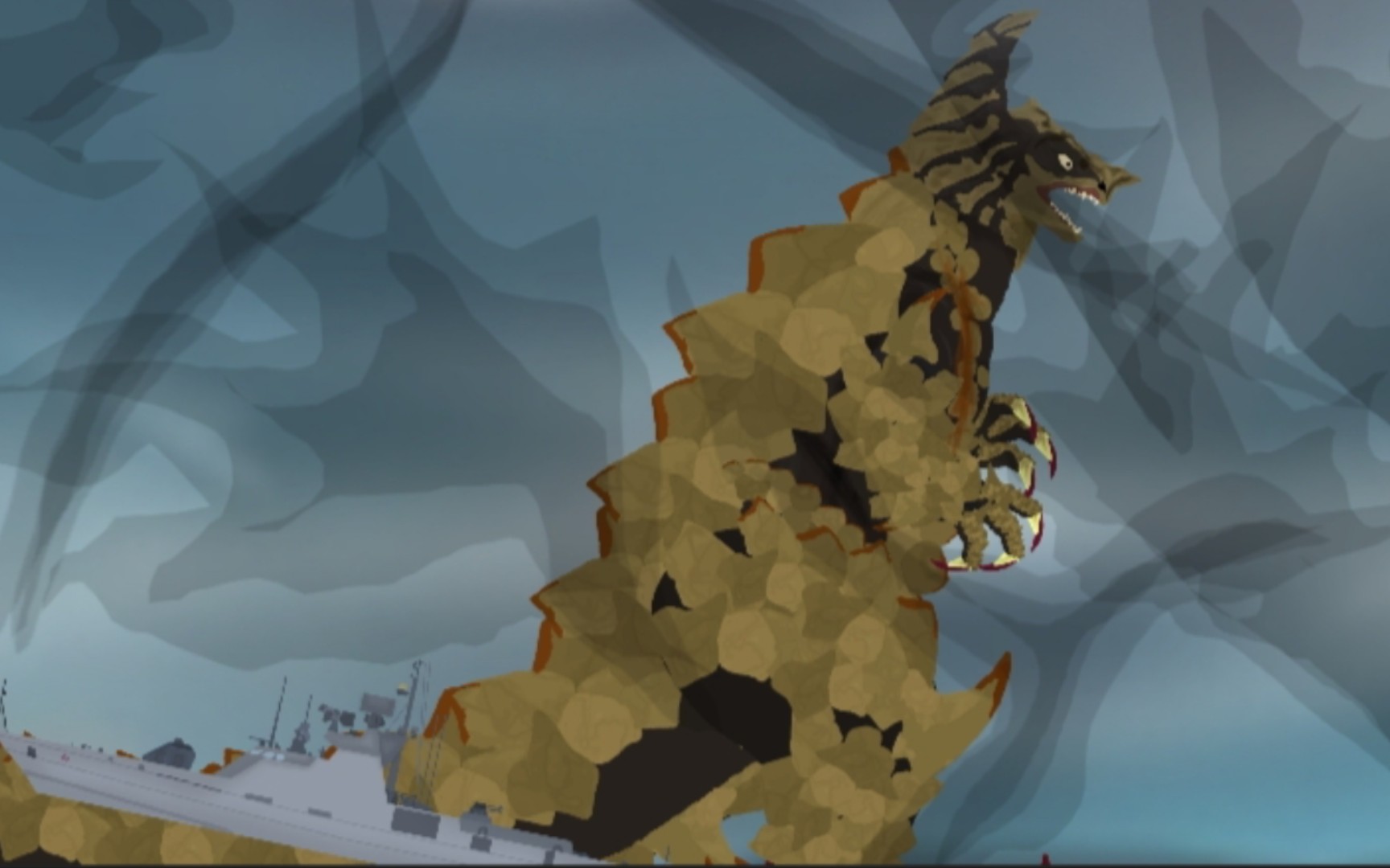 [dc2/迪迦奥特曼]自制模型展示 超力怪兽 戈尔德拉斯