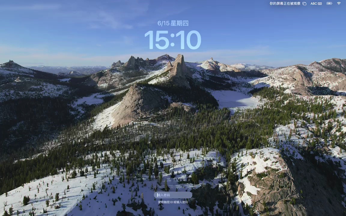 macOS Sonoma 动态墙纸LandscapeYosemite哔哩哔哩bilibili