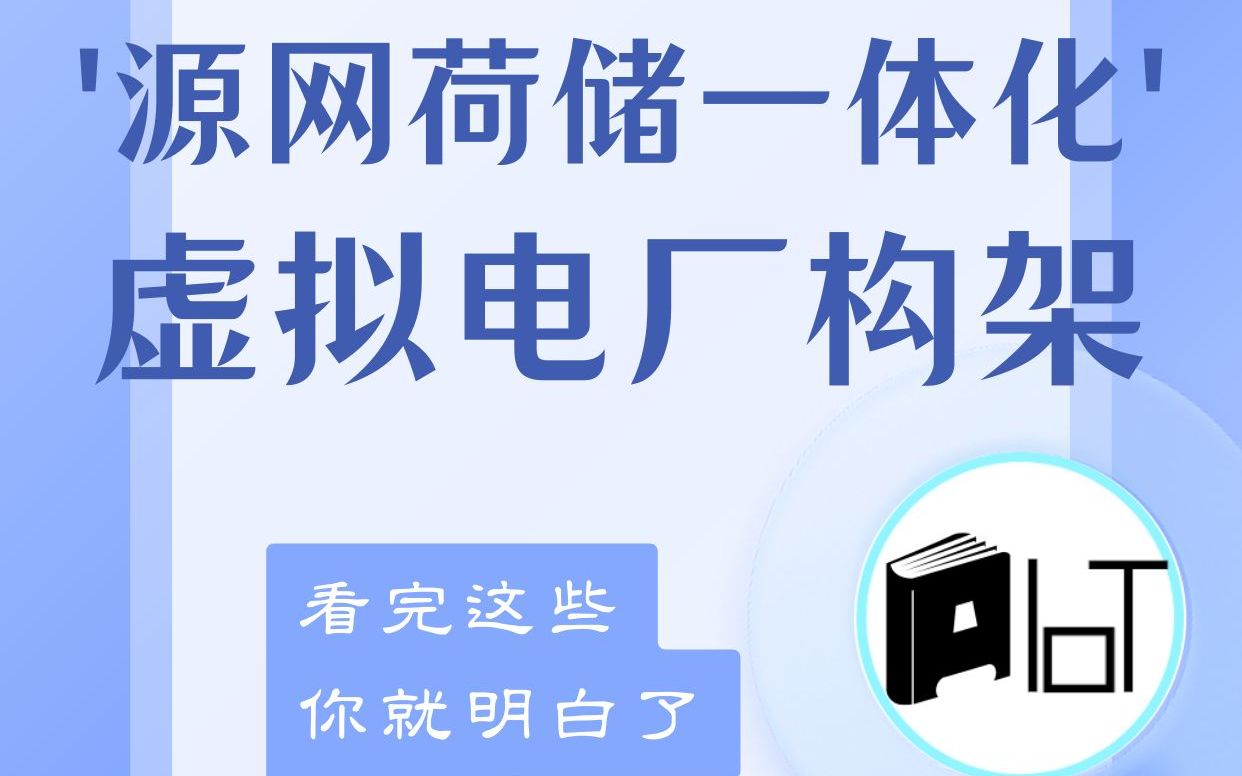 '源网荷储一体化'虚拟电厂业务新构架哔哩哔哩bilibili