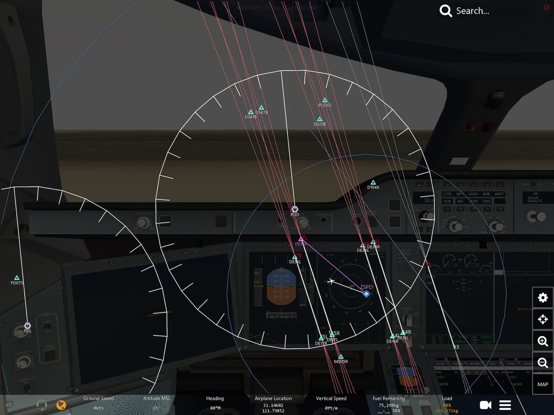 Infinite Flight 模拟飞行 东航涂装 空客A350体验 (new) 上海浦东  旧金山 MU589哔哩哔哩bilibili