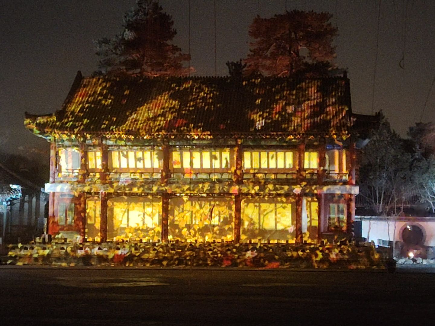 故宫-避暑山庄新春宫灯会 烟雨楼灯光秀