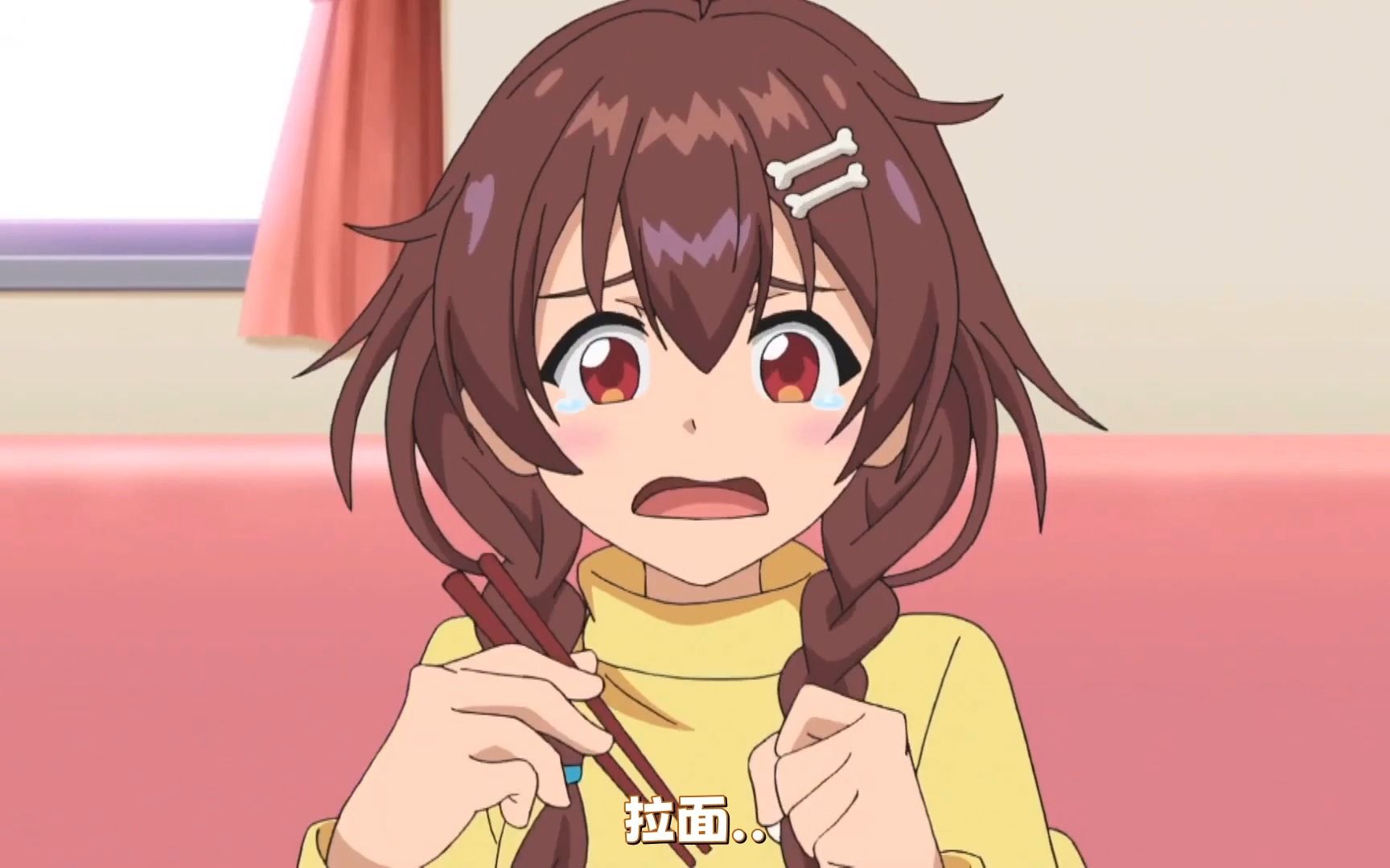 hololive戌神沁音出演番剧《妖怪手表》路人片段,但是没有耳朵