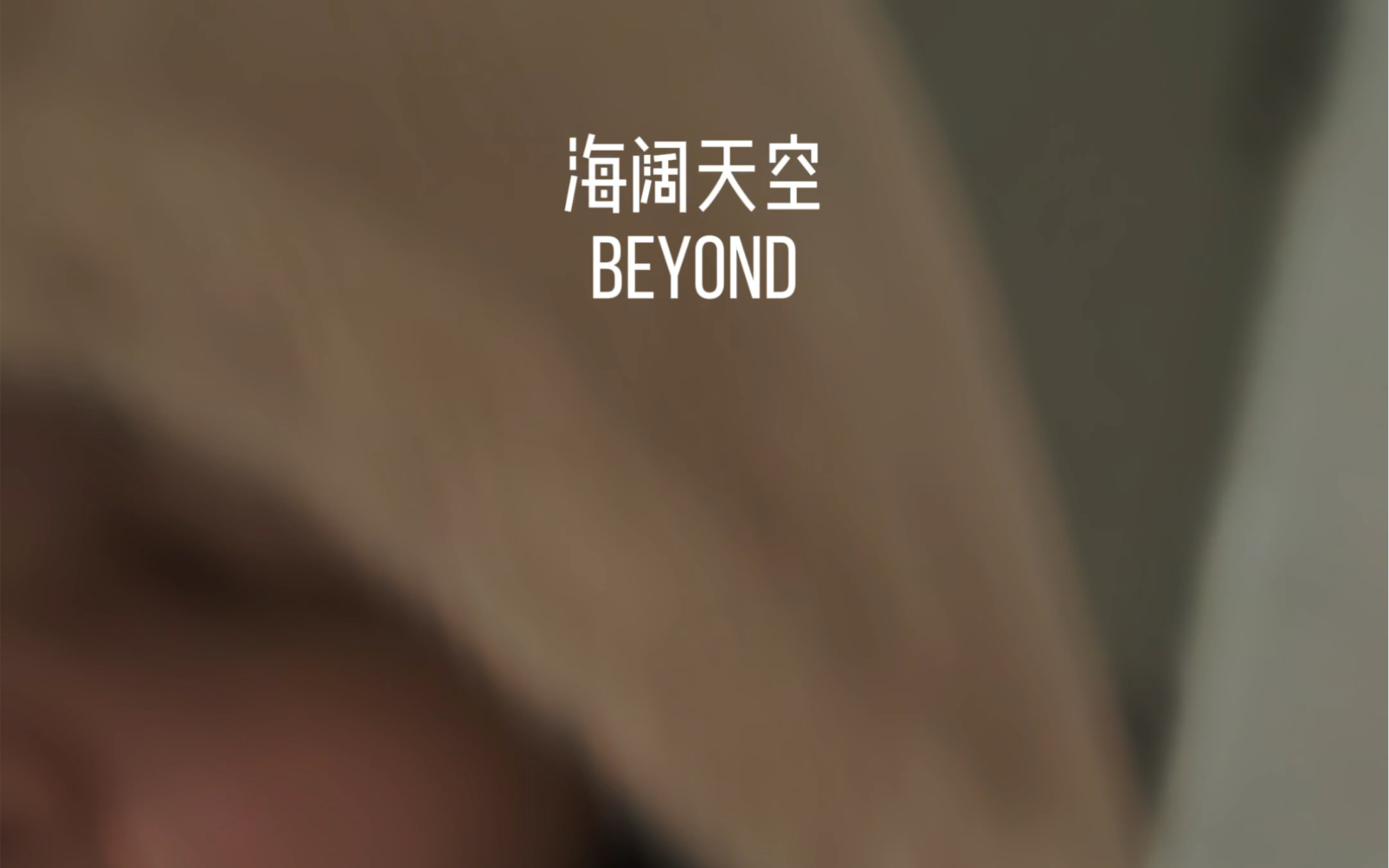 “原谅我这一生不羁放纵爱自由”《海阔天空》beyond哔哩哔哩bilibili