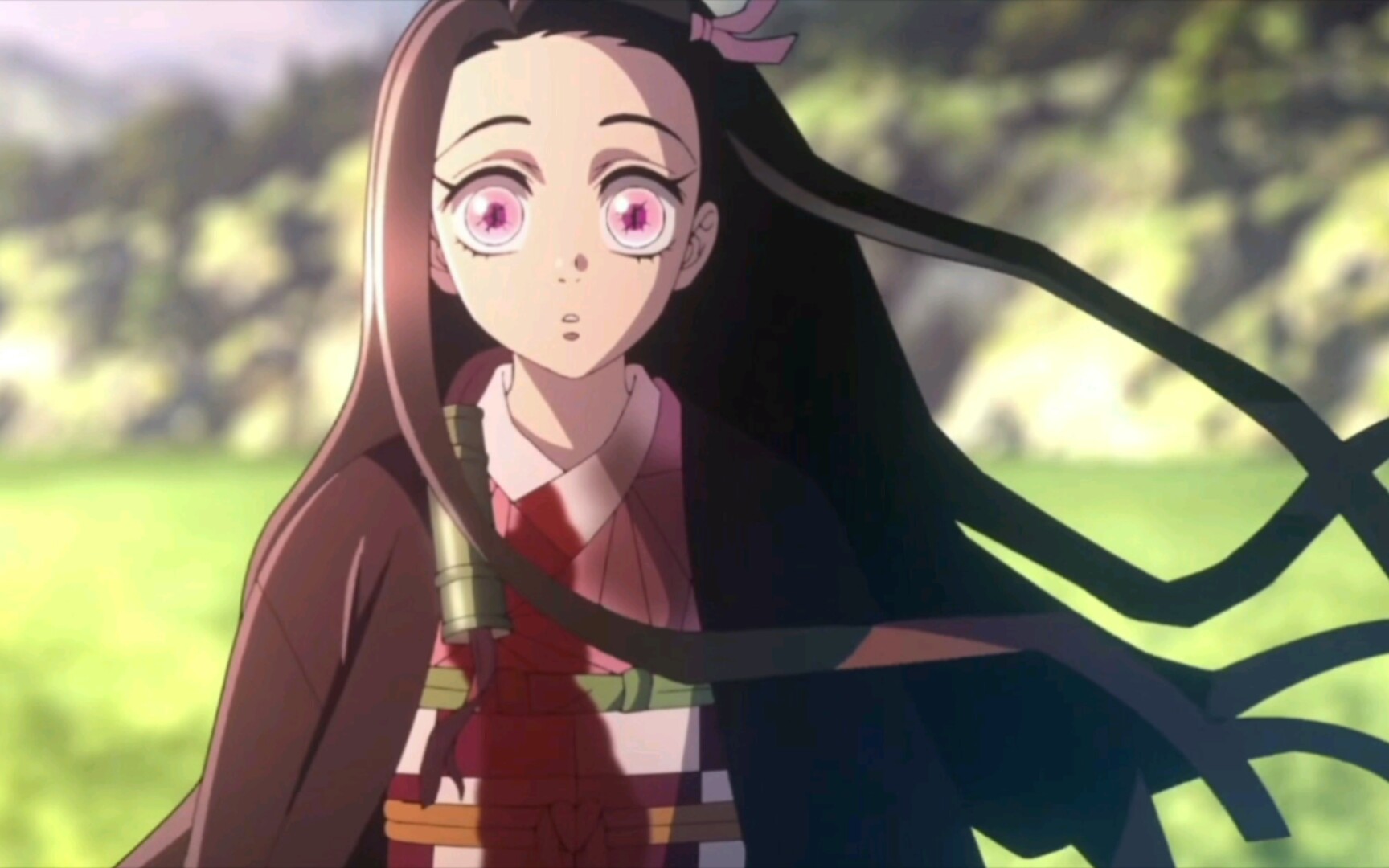 祢豆子の克服阳光