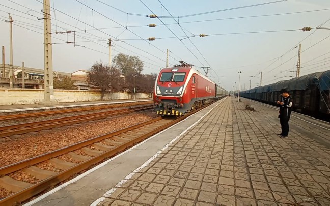 新月线 客车k1163次 hxd1d 25g 进获嘉站_哔哩哔哩_bilibili