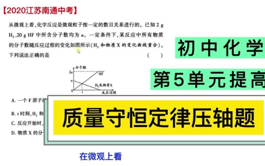 [图]【初中化学】质量守恒定律压轴题