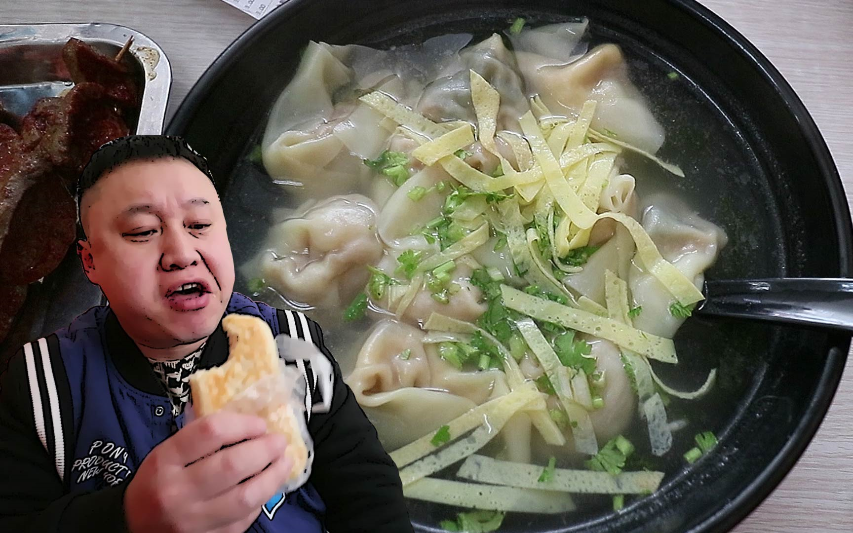 文哥探店;青岛/午餐最不适合去吃的馄饨铺口碑太好人太多 你得有等座的准备哔哩哔哩bilibili