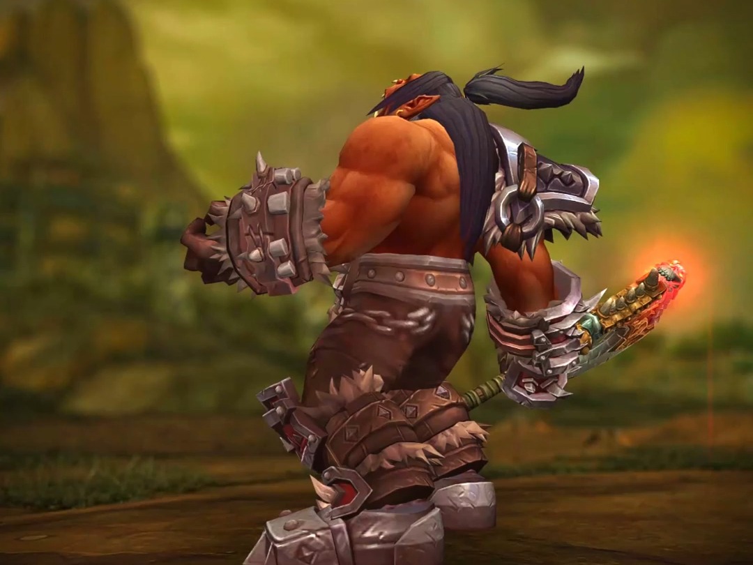 魔兽世界战士幻化 格罗玛什地狱咆哮