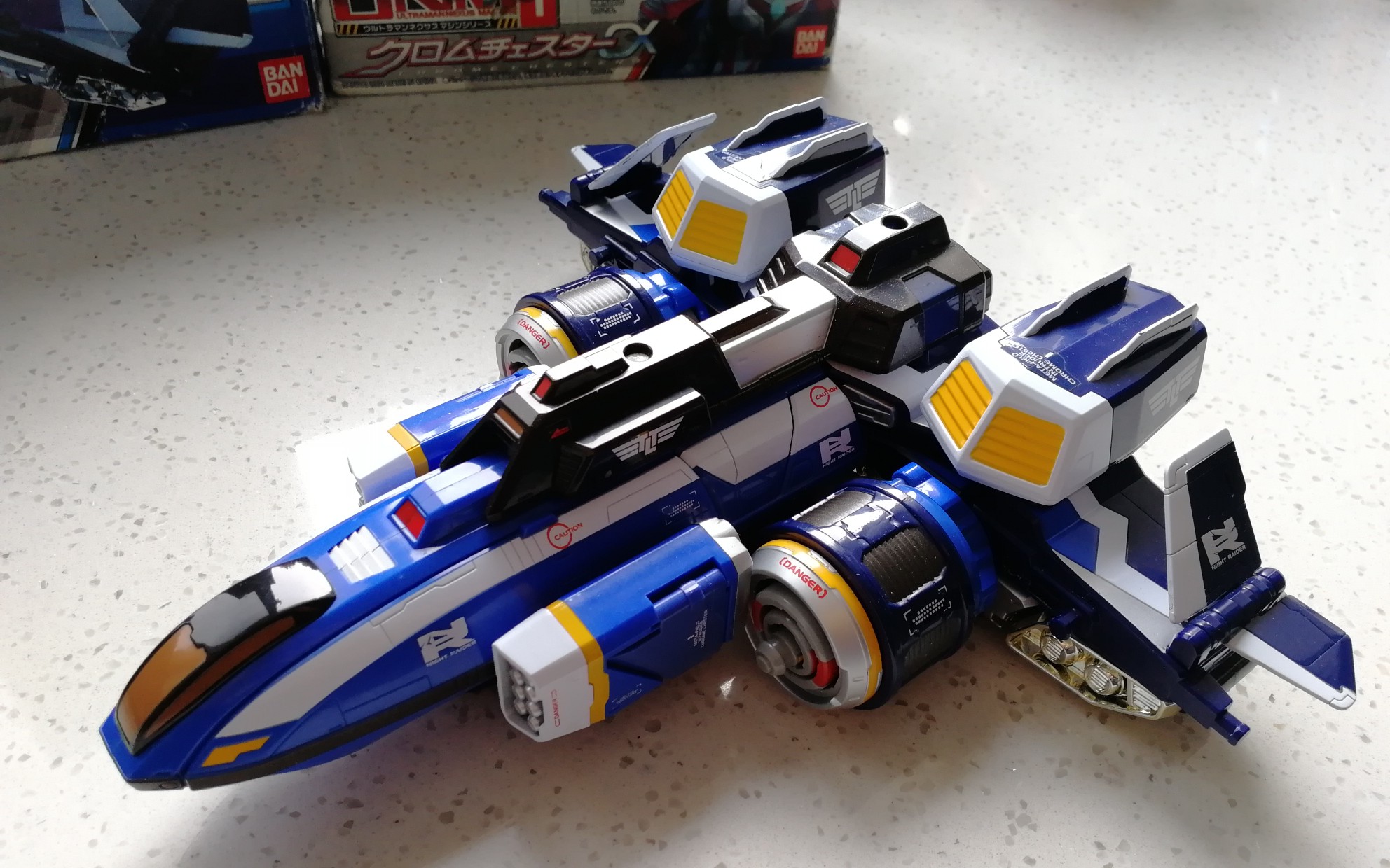 [奈克瑟斯奥特曼] 夜袭队 铬金切斯特dx 飞机_哔哩哔哩_bilibili