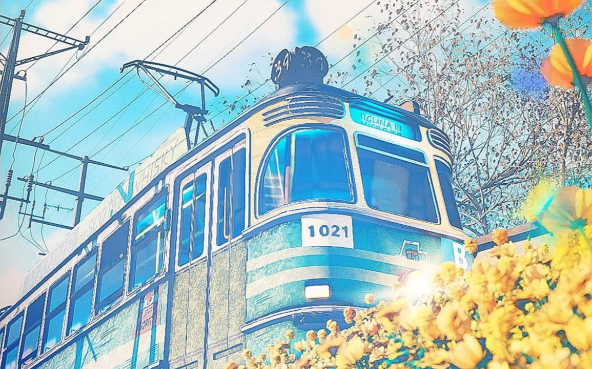 "这辆新海诚的列车上承载了太多的故事.