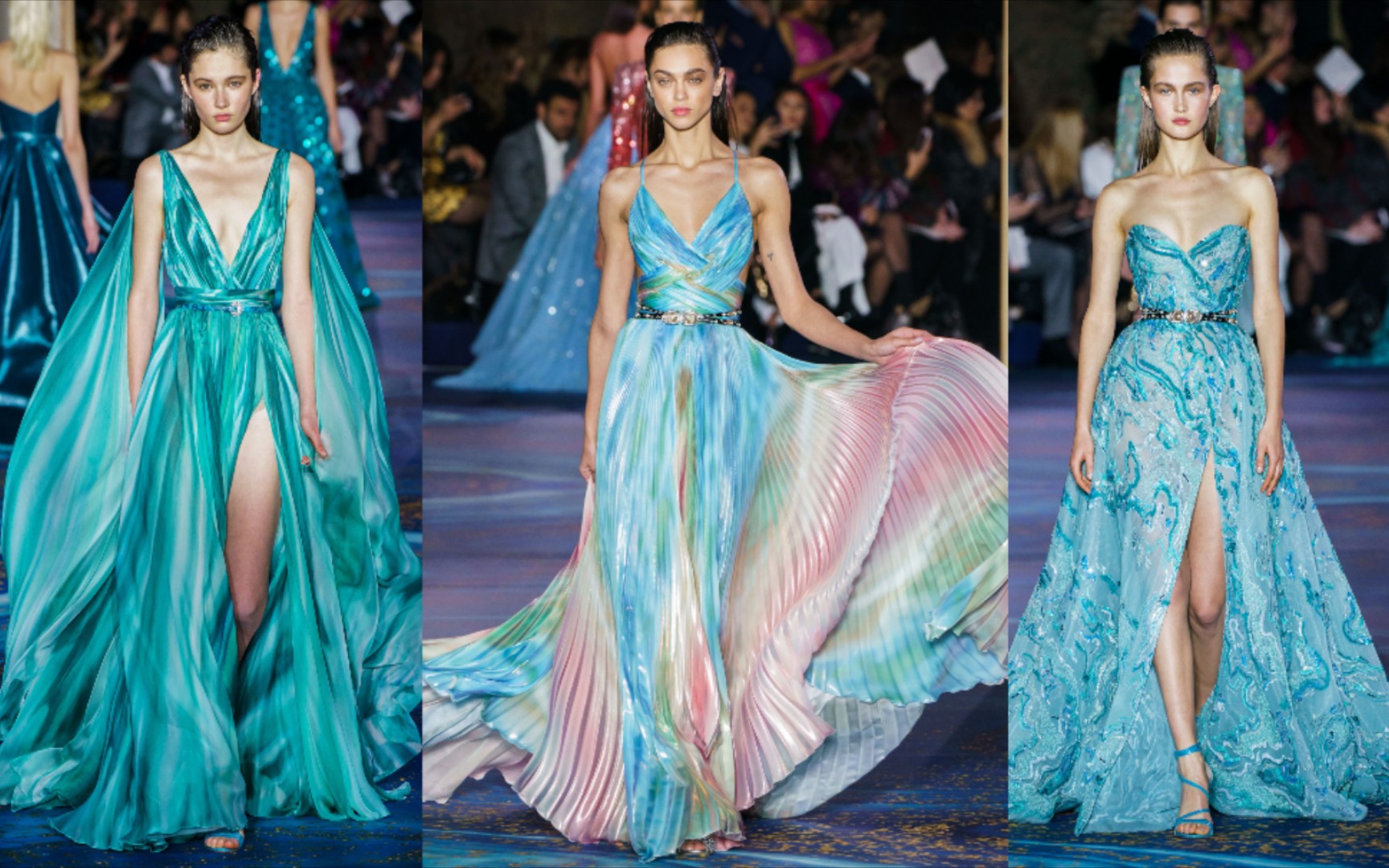 [图]【祖海慕拉 ‖ Zuhair Murad 2019春夏高定】碧海潮生 粼光仙子