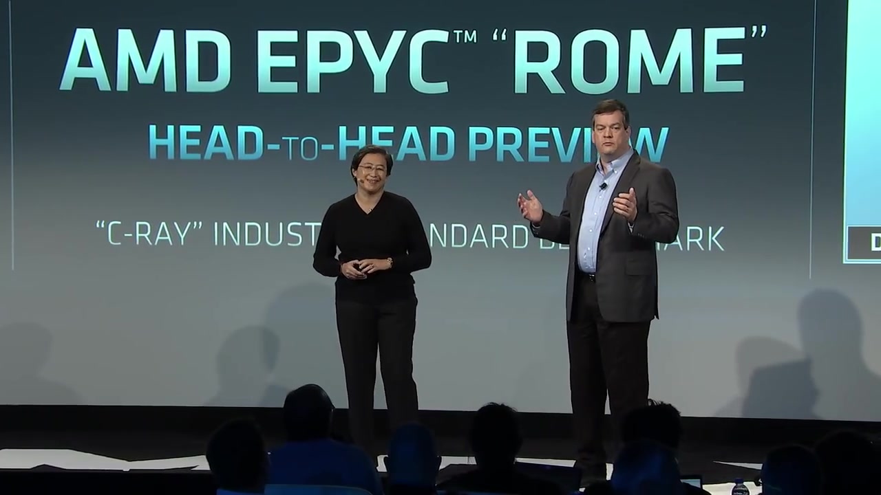 单路挑战双路AMD Rome 对比Intel至强哔哩哔哩bilibili