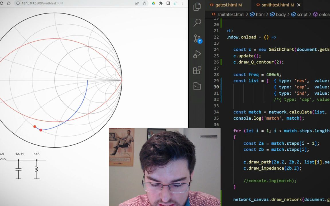 史密斯圆图阻抗匹配射频功率放大器//Smith Chart Impedance Matching for RF Power Amplifier哔哩哔哩bilibili