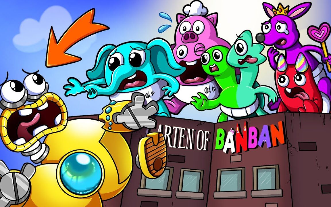 [动画] wubbox backstory_! _ banban 花园和我的歌唱怪物 sad anima