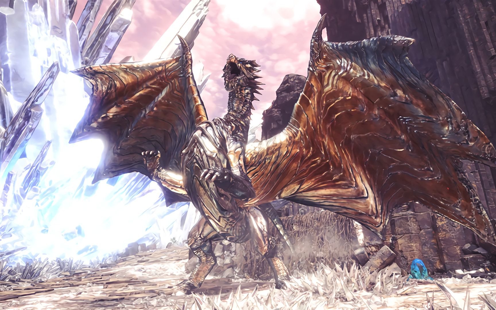 怪物猎人:世界 历战王钢龙(扩散)_哔哩哔哩 (゜-゜)つロ 干杯~-bili