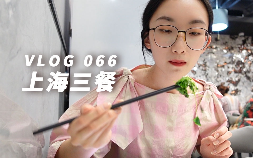 VLOG 066 上海三餐|海金滋|烤肉|蟹黄鱼面|生煎包哔哩哔哩bilibili